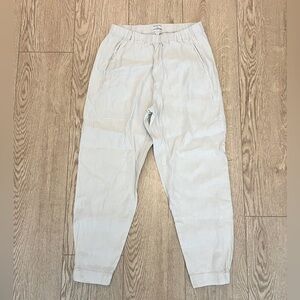 BABATON - Linen jogger capris (22” inseam) - MEDIUM Aritzia